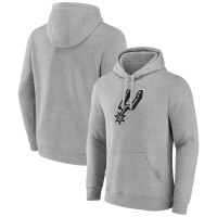 Толстовка San Antonio Spurs Primary Logo - Heather Gray