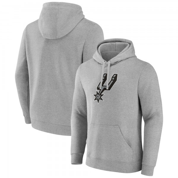 Толстовка San Antonio Spurs Primary Logo - Heather Gray