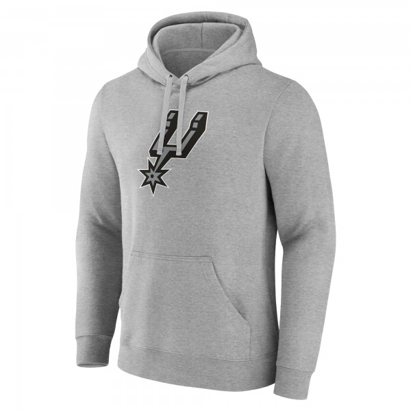 Толстовка San Antonio Spurs Primary Logo - Heather Gray
