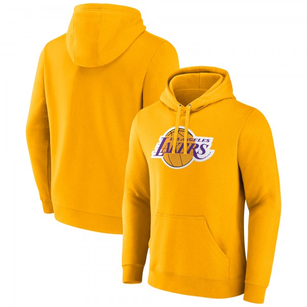 Толстовка Los Angeles Lakers Primary Logo - Gold