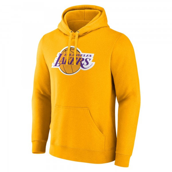 Толстовка Los Angeles Lakers Primary Logo - Gold