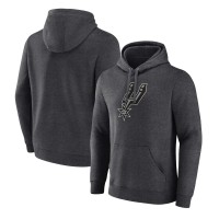 Толстовка San Antonio Spurs Primary Logo - Heather Charcoal