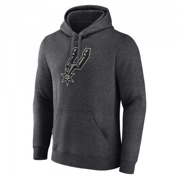 Толстовка San Antonio Spurs Primary Logo - Heather Charcoal