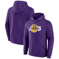 Толстовка Los Angeles Lakers Fanatics Purple Primary Logo