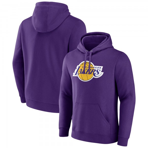 Толстовка Los Angeles Lakers Fanatics Purple Primary Logo