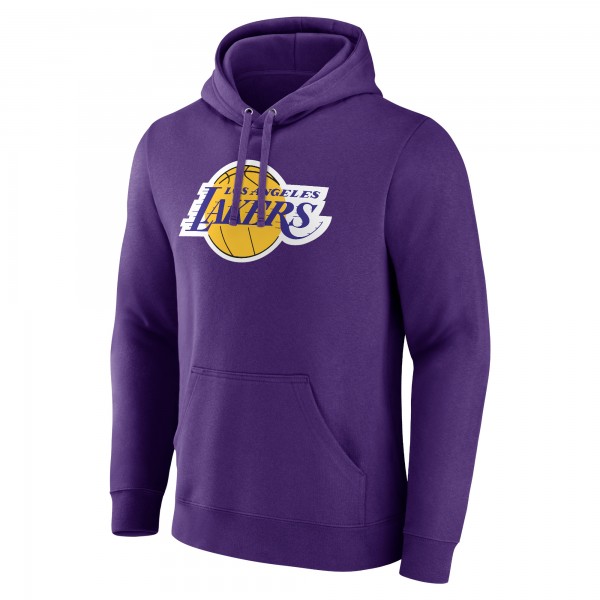 Толстовка Los Angeles Lakers Fanatics Purple Primary Logo