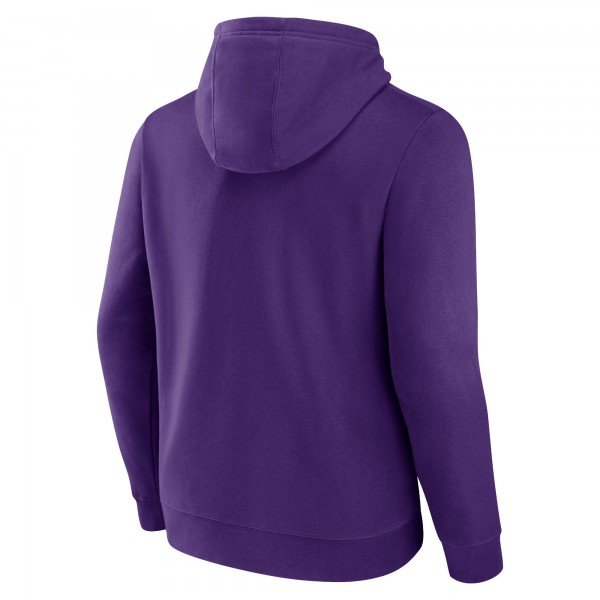 Толстовка Los Angeles Lakers Fanatics Purple Primary Logo