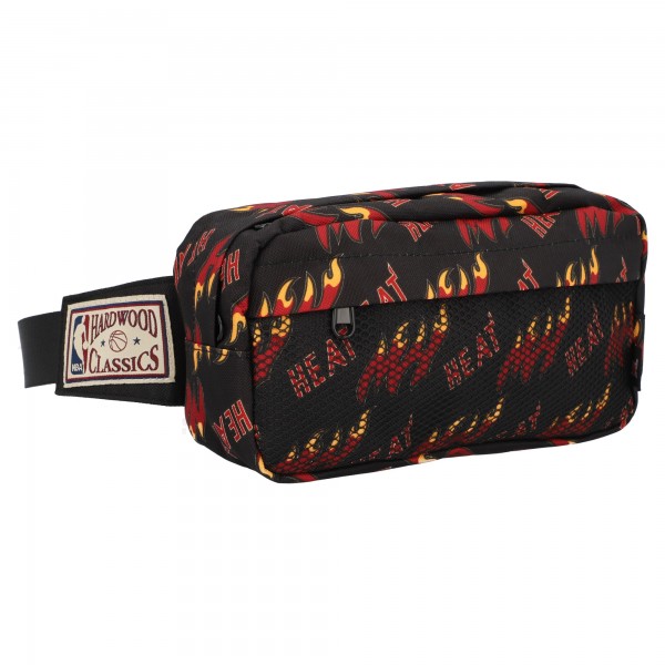Miami Heat Mitchell & Ness Hardwood Classics Belt Bag