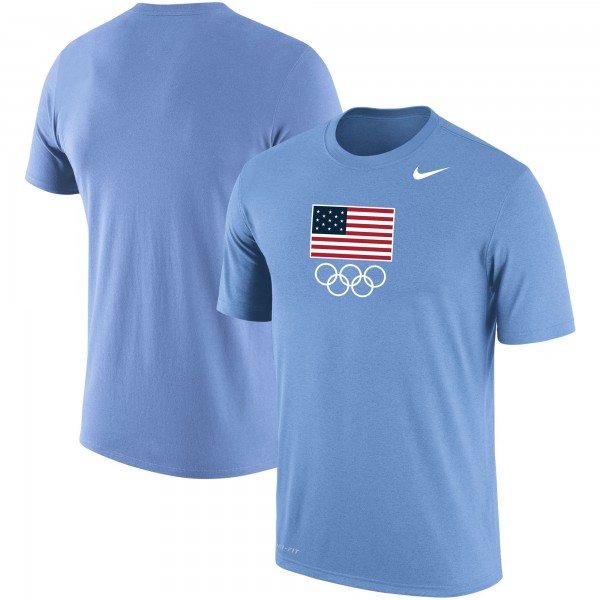 Футболка Team USA Nike Olympic Team Performance - Light Blue