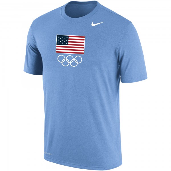 Футболка Team USA Nike Olympic Team Performance - Light Blue