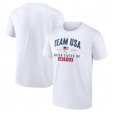 Футболка Team USA Fanatics Paralympics Historic Freedom - White