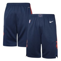 Шорты Philadelphia 76ers Nike Youth 2023/24 City Edition Swingman Performance - Navy
