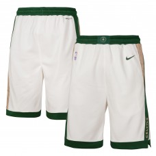 Шорты Boston Celtics Nike Youth 2023/24 City Edition Swingman Performance - Cream