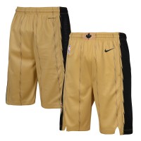 Шорты Toronto Raptors Nike Youth 2023/24 City Edition Swingman Performance - Gold