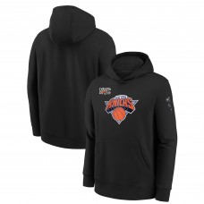 Толстовка New York Knicks Nike Youth 2023/24 City Edition Courtside - Black