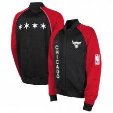 Куртка на молнии Chicago Bulls Nike Youth 2023/24 City Edition Authentic Showtime - Black