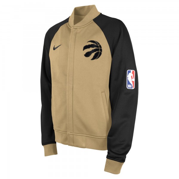 Кофта на молнии Toronto Raptors Nike Youth 2023/24 City Edition Authentic Showtime - Gold