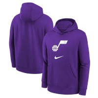 Толстовка Utah Jazz Nike Youth 2023/24 City Edition Essential - Purple