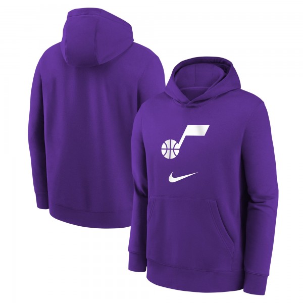 Толстовка Utah Jazz Nike Youth 2023/24 City Edition Essential - Purple