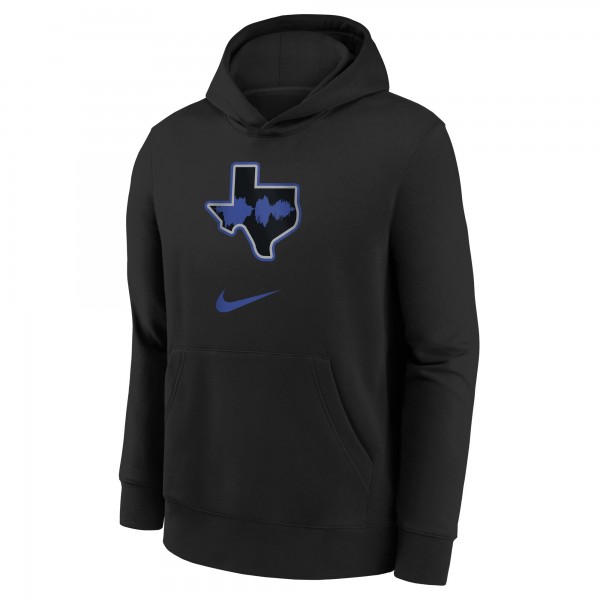 Толстовка Dallas Mavericks Nike Youth 2023/24 City Edition Essential - Black