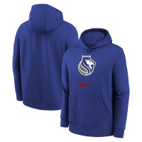 Толстовка Sacramento Kings Nike Youth 2023/24 City Edition Essential - Blue