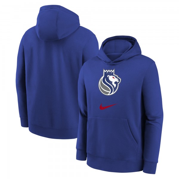 Толстовка Sacramento Kings Nike Youth 2023/24 City Edition Essential - Blue