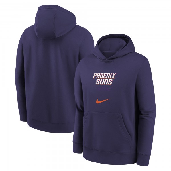 Толстовка Phoenix Suns Nike Youth 2023/24 City Edition Essential - Purple