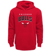Подростковая Chicago Bulls Red Stadium Classic Pullover Hoodie