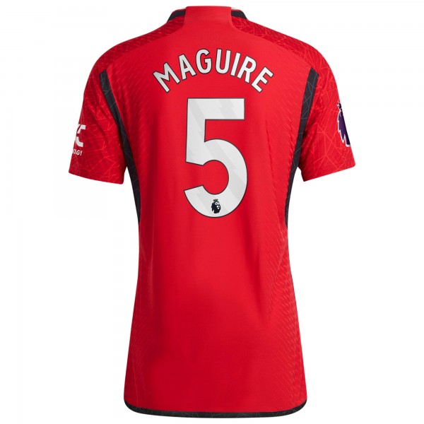 Игровая форма  Harry Maguire Manchester United adidas 2023/24 Home Authentic Player - Red