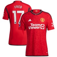 Игровая форма  Fred Manchester United adidas 2023/24 Home Authentic Player - Red