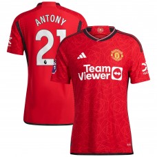 Игровая форма  Antony Manchester United adidas 2023/24 Home Authentic Player - Red