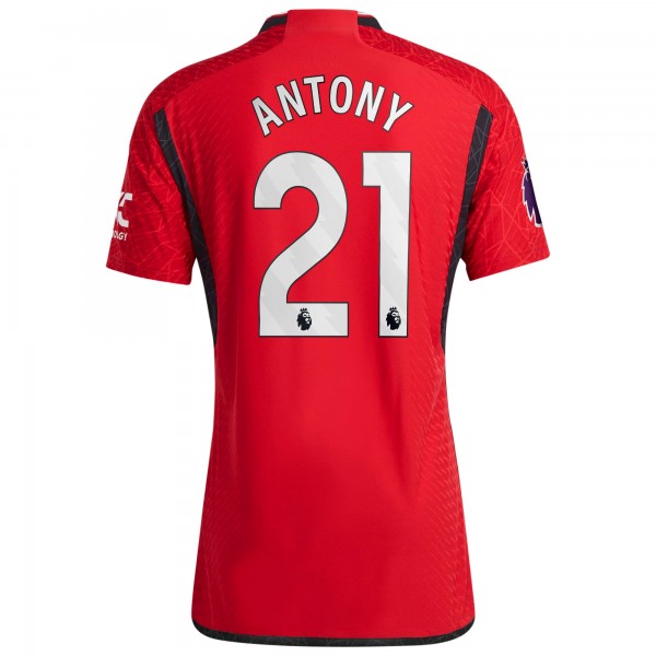 Игровая форма  Antony Manchester United adidas 2023/24 Home Authentic Player - Red