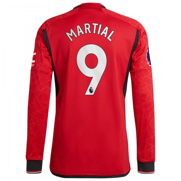 Игровая форма  Anthony Martial Manchester United adidas 2023/24 Home Authentic Player - Red