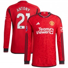 Игровая форма  Antony Manchester United adidas 2023/24 Home Authentic Player - Red