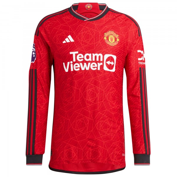 Игровая форма  Scott McTominay Manchester United adidas 2023/24 Home Authentic Player - Red