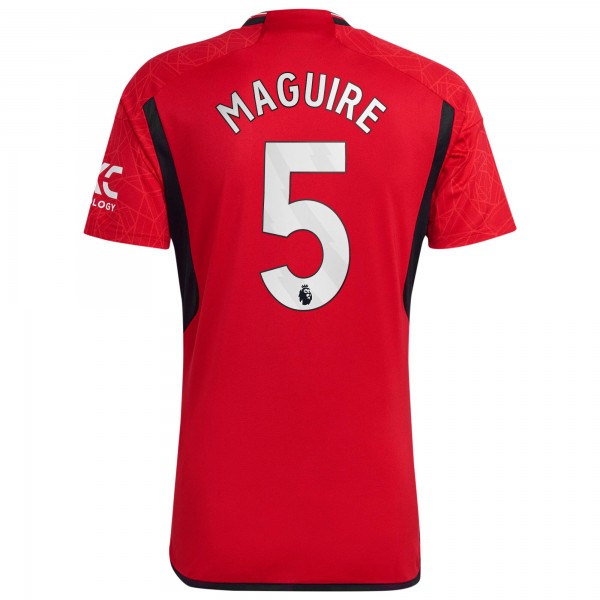 Игровая форма  Harry Maguire Manchester United adidas 2023/24 Home Replica Player - Red