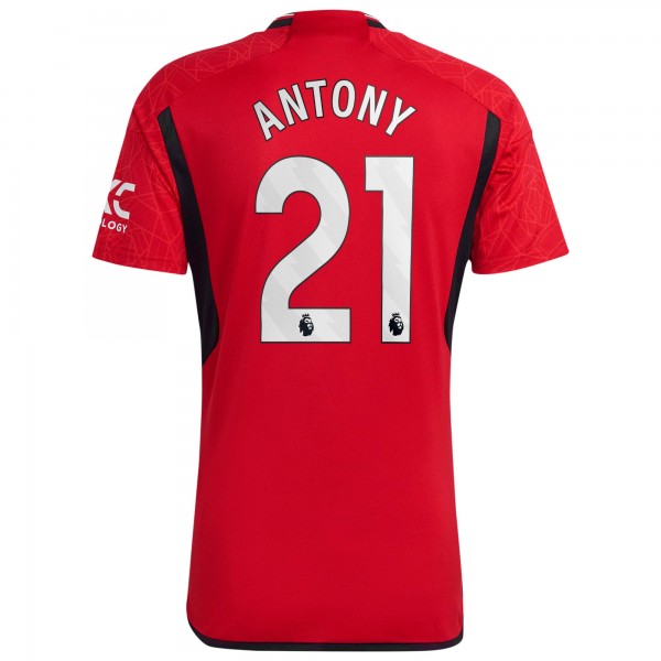 Игровая форма  Antony Manchester United adidas 2023/24 Home Replica Player - Red