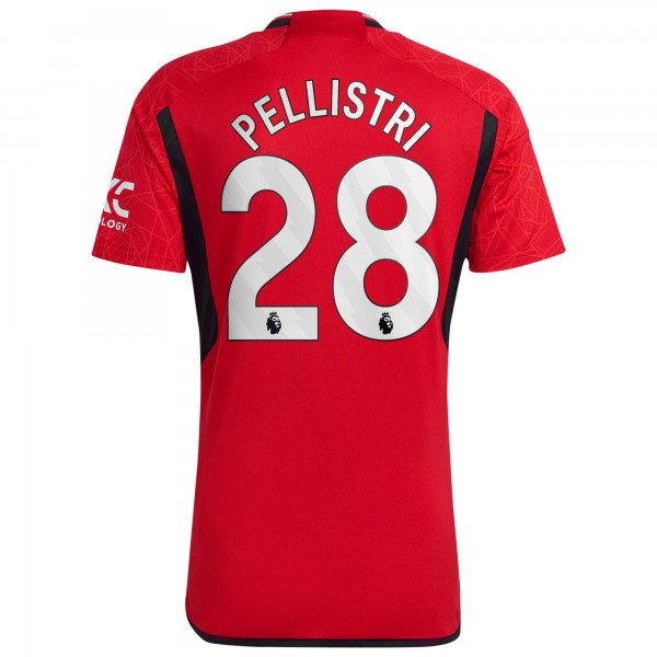 Игровая форма  Facundo Pellistri Manchester United adidas 2023/24 Home Replica Player - Red