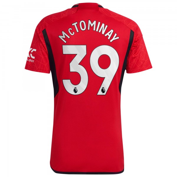 Игровая форма  Scott McTominay Manchester United adidas 2023/24 Home Replica Player - Red
