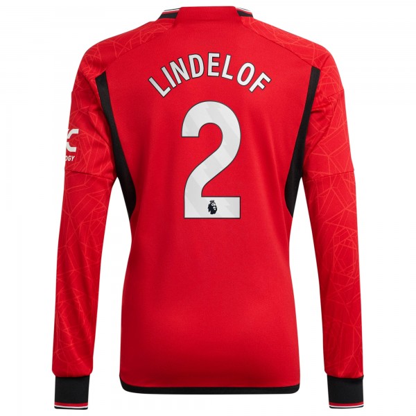 Игровая форма  Victor Lindelof Manchester United adidas 2023/24 Home Replica Player - Red