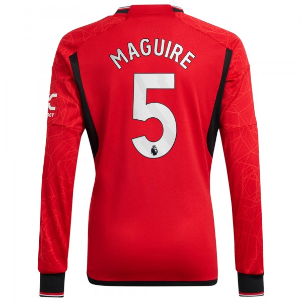 Игровая форма  Harry Maguire Manchester United adidas 2023/24 Home Replica Player - Red