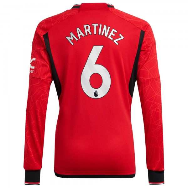 Игровая форма  Lisandro Martínez Manchester United adidas 2023/24 Home Replica Player - Red