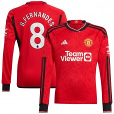 Игровая форма  Bruno Fernandes Manchester United adidas 2023/24 Home Replica Player - Red