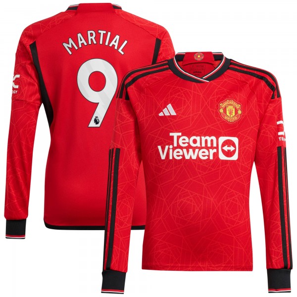 Игровая форма  Anthony Martial Manchester United adidas 2023/24 Home Replica Player - Red