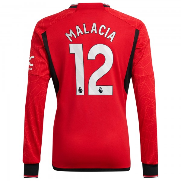Игровая форма  Tyrell Malacia Manchester United adidas 2023/24 Home Replica Player - Red