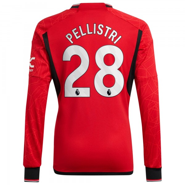 Игровая форма  Facundo Pellistri Manchester United adidas 2023/24 Home Replica Player - Red