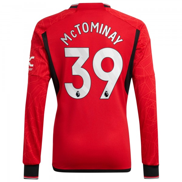 Игровая форма  Scott McTominay Manchester United adidas 2023/24 Home Replica Player - Red