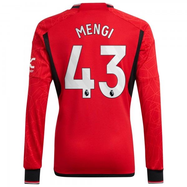 Игровая форма  Teden Mengi Manchester United adidas 2023/24 Home Replica Player - Red