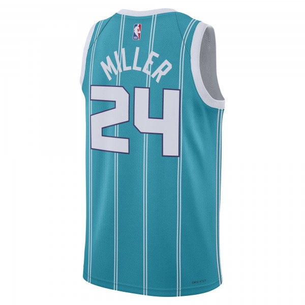 Игровая форма  Brandon Miller Charlotte Hornets Nike Unisex 2023 NBA Draft Swingman - Icon Edition - Teal