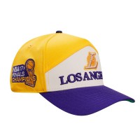 Бейсболка Los Angeles Lakers Pro Standard Pinch Chevron - Gold/Purple